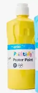 Kmart Poster Paint - Yellow offer