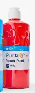 Kmart Poster Paint - Red offer