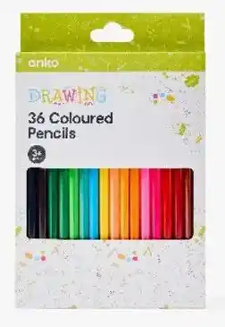 Kmart 36 Pack Colour Pencils offer