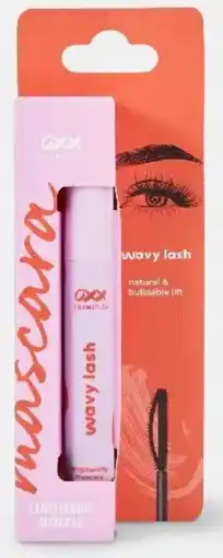 Kmart Oxx cosmetics lengthening mascara - wavy lash offer