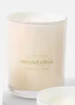 Kmart Coconut Citrus Scented Candle offer