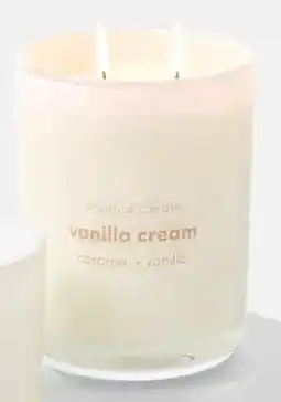 Kmart Vanilla Cream Fragrant Candle offer