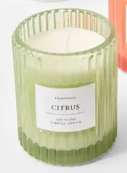 Kmart Citrus Glass Candle offer