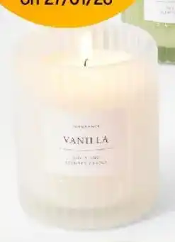 Kmart Vanilla Glass Candle offer