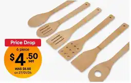 Kmart Bamboo Utensils offer