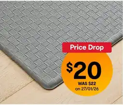 Kmart Kitchen Mat - Grey, Extra Large offer