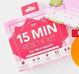 Kmart Oxx skincare 15 min hydrate kit - blueberry extract and hyaluronic acid offer