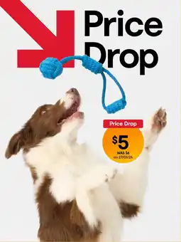Kmart Pet Toy Rope Ball with Tug offer