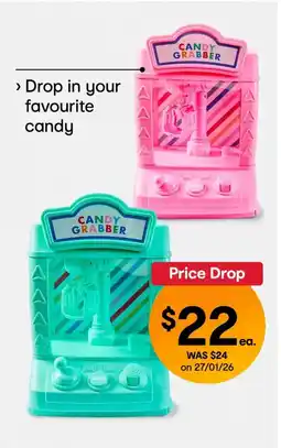 Kmart Candy Grabber - Assorted offer