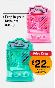 Kmart Candy Grabber - Assorted offer