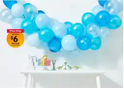 Kmart Blue Balloon Garland offer