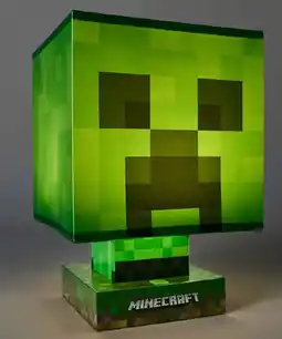 Kmart Minecraft Creeper Icon Lamp offer