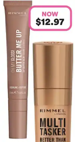 Priceline Rimmel London Oh My Gloss! Butter Me Up Lip Butter 001 Latte Delight offer