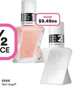 Priceline Essie gel couture top coat clear offer