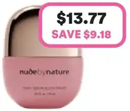 Priceline Nude By Nature Dewy Serum Blush Drops 01 Pink Petal offer