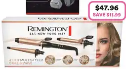 Priceline Remington 3-in-1 multistyler curl & wave offer