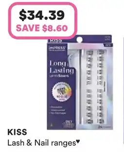 Priceline Kiss impress long lasting cluster demi wispy offer
