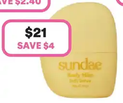 Priceline Sundae Soft Serve Body Mist offer