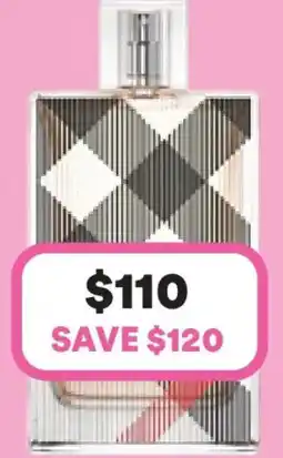 Priceline Burberry brit for her edp offer