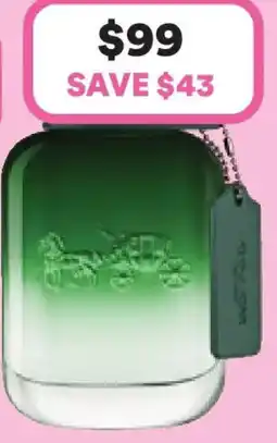 Priceline Coach green edt offer