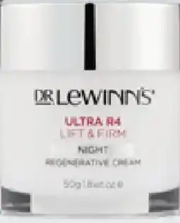 Priceline Dr. lewinn's ultra r4 regenerative night cream offer