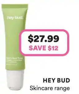 Priceline Hey bud collagen + hemp neck firming serum offer