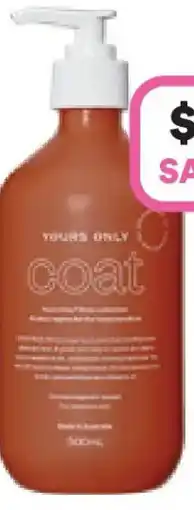 Priceline Yours only coat face + body moisturiser offer