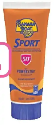 Priceline Banana Boat Sport SPF 50+ offer