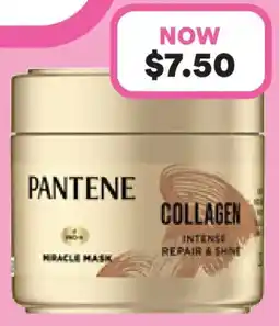 Priceline Pantene Pro-V Collagen Intense Miracle Hair Mask offer