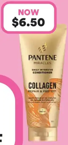 Priceline Pantene Miracles Collagen Repair & Protect Daily Intensive Conditioner offer