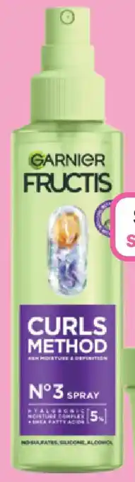 Priceline Garnier Fructis Curls Method Spray offer