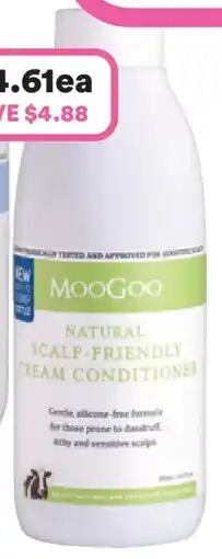 Priceline Moogoo milk conditioner offer