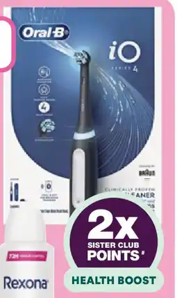 Priceline Oral-B iO2 Black Electric Toothbrush offer