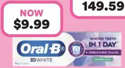 Priceline Oral-B 3D White Intensive Whitening Freshness Blast Toothpaste offer