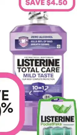 Priceline Listerine Total Care Mild Taste offer