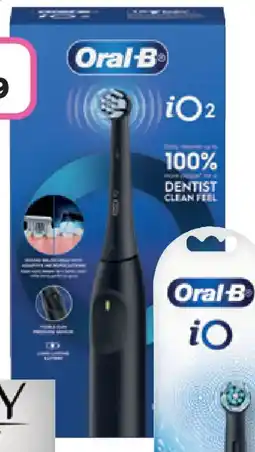 Priceline Oral-B iO2 Black Electric Toothbrush offer