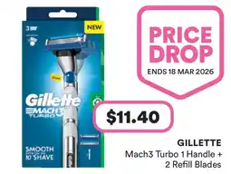 Priceline Gillette Mach3 Turbo Razor offer