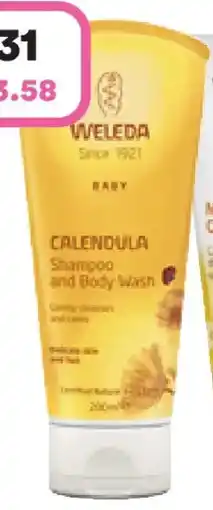 Priceline Weleda Calendula Shampoo and Body Wash offer