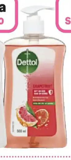 Priceline Dettol Antibacterial Handwash Grapefruit offer