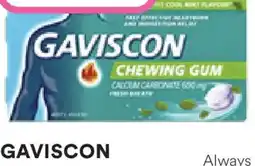 Priceline Gaviscon Chewing Gum offer