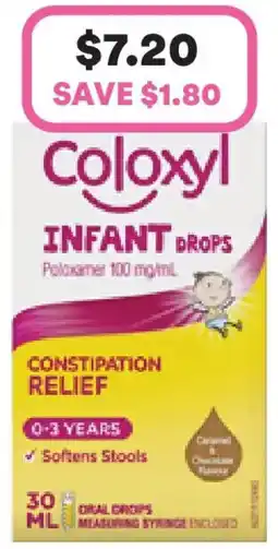 Priceline Coloxyl Infant Drops offer