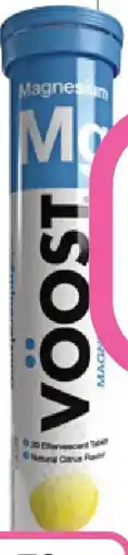 Priceline Vöost magnesium mg natural citrus flavour offer