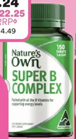 Priceline Nature's Own Super B Complex offer