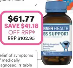 Priceline inner health ibs control offer
