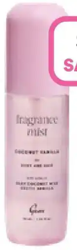 Priceline Gem coconut vanilla body and hair fragrance mist offer