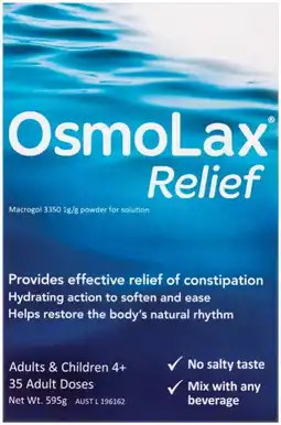 Soul Pattinson Chemist OsmoLax Relief offer