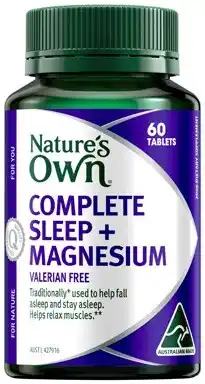Amcal Pharmacies Nature’s Own Complete Sleep + Magnesium 60 Tablets offer