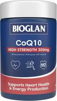 Amcal Pharmacies Bioglan CoQ10 High Strength 300mg 60 Capsules offer