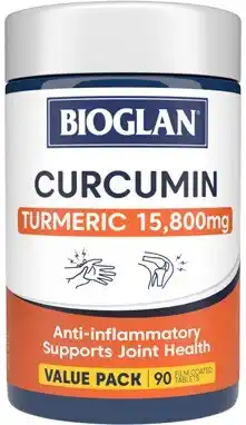 Amcal Pharmacies Bioglan Curcumin Turmeric 15,800mg Value Tablets offer