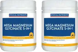 Amcal Pharmacies Ethical Nutrients Mega Magnesium Glycinate 5-In-1 240 Tablets offer